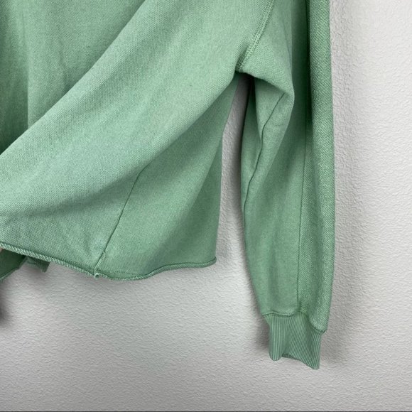 AERIE Inside-Out Beach Fleece Crewneck - Picture 7 of 13